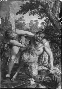 Cupido en Pan Amor omina vincit